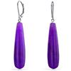Bling Jewelry Orecchini Pendenti A Goccia Allungati Da Donna In Argento 925 Con Pietra Preziosa Di Colore Ametista E Quarzo Viola