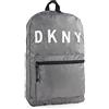 DKNY - Zaino Sportivo e Zaino Scuola Ideale per Ragazzi , Zaino Scuola Superiore e Zaino Nero di Qualità, Carbone