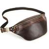Contacts Borsa a tracolla in vera pelle da uomo, piccola borsa a tracolla, borsa a tracolla da uomo, casual, marsupio per ciclismo, escursionismo, viaggi, Caffè 2.0, 11.4 inches