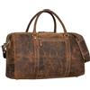 STILORD 'Iska' Borsone da Viaggio Grande Vintage Borsa a Tracolla in Pelle Weekender Vintage Borsone da Palestra Bagaglio a Mano in Vera Pelle, Colore:calais - marrone