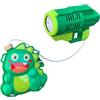 CARTOON pistola sparabolle di sapone dinosauro con borsetta gioco per bambini - wnt0035