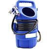 LED LEDS sabbiatrice compressore portatile con ugello in ceramica e serbatoio 10 litri