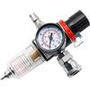 LiebeWH Regolatore del Filtro della Pressione Dell'aria Compressa Separatore della Trappola Dell'olio Dell'acqua Filtro della Pressione del Compressore D'aria con Manometro