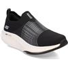 Skechers Go Walk Max Walker - Sneaker da Donna Sally, Nero/Bianco, 39.5 EU