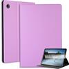 Ffish Custodia per Samsung Galaxy Tab A8 10,5 2022 (SM-X200/X205/X207), angoli di visualizzazione multipli, Smart Cover con funzione sveglia automatica/sleep, con pellicola proteggi schermo, viola