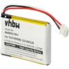 vhbw batteria compatibile con Logitech MX Anywhere 3, MX Ergo, MX Master, MX Master 2 mouse senza cavo, mouse wireless (450mAh, 3,7V, Li-Poly)