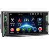 Erisin 8-Core Android 14 4GB+64GB Autoradio per Toyota Hilux RAV 4 Corolla Prado Vios Land Cruiser 100 Terios 7 IPS GPS Navigatore Wireless CarPlay Android Auto DAB+ Bluetooth 5.0 DSP WiFi OBD Canbus