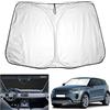 YEE PIN Evoque L551 Ombrellone Parasole Auto Compatibile con Land Rover Range Rover Evoque 2012-2024, Parasole Pieghevole per Auto Evoque, Parabrezza Anteriore e Protezione UV