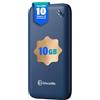 GlocalMe UPP 4G Router Wi-Fi portatile, MiFi con 10 GB di dati UE, disponibile in oltre 200 paesi, nessuna scheda SIM necessaria, nessun costo di roaming, hotspot locale e internazionale
