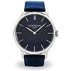 Locman Orologio Locman 1960 SOLO TEMPO 0251v02-00blnkpb Al quarzo (batteria) Acciaio Quandrante Blu Cinturino Pelle