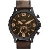 Fossil Orologio Cronografo Quarzo Uomo con Cinturino in Pelle JR1487