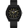 RORIOS Orologio da Polso Minimalista da Uomo Orologio Quarzo 50m Impermeabile Orologio Sportivo Luminosi Orologio Casual Analogico Orologio Unisex Silicone Oro Nero A