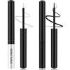 Apooliy 2pcs Matte Eyeliner, Waterproof Liquid Eye Liner, Long Wear 2 Colors Eyeliner Pen，Quick-Drying Colorful Eyeliner Stick, Blue, Brown