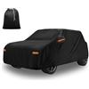 X AUTOHAUX Telo protettivo per auto per Mini Cooper/Cooper S/Hardtop/Clubman/Countryman 4DR, impermeabile, resistente ai raggi UV e protezione per tutte le condizioni atmosferiche, con cerniera per