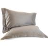Intrecci Home Coppia di Federe per Cuscino Letto, in Raso di Puro cotone Satin 300 TC, 52x82 cm, Morbidezza Suprema, Made in Italy, Elegante e Confortevole per Tutti i Letti