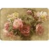 456 Zerbini Shabby Chic Rosa Morbida Tappeto Asciugapassi Lavaggio Zerbino Personalizzabile Tappeto Ingresso per Ingresso, Bagno, Corridoio, 40X60Cm
