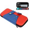 Tosuny Custodia da Trasporto per Switch, Custodia per Console di Gioco Portatile con Custodia e 10 Supporti per Giochi, Custodia Protettiva Rigida per e Accessori per Switch