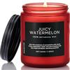 M&SENSE Candele Profumate Anguria Succosa Estiva, candela profumata fruttata 200g (fino a 50 ore), atmosfera rinfrescante, candele decorative regalo casa per donne/uomini