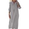 Generic Abito Donna Vestito Nero da Spiaggia Abito da Spiaggia Vestiti Donna Estivi Vestiti Casual da Donna Vestito Sexy Vestito Estivo Donna Abiti Donna Tubini Ragazza Scollo a V Dress (Grey, XXL)