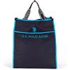 U.S. Polo Assn - Borsa da mare Halifax Shoppping in cotone per donna