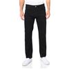 Armani Exchange Essential, J13 Slim Fit, Stretch Cotton Bull Denim Jeans, Nero, 46 Uomo