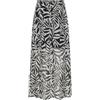 ONLY Ankel Skirt Wvn Onlasta Life Slit-Gonna con anchio, Nero, L Donna