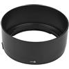 Qukaim Paraluce di ricambio ES-68 ABS per Canon EF 50/1.8 STM, paraluce per obiettivo della fotocamera, materiale ABS leggero, parasole efficace, compatibile Accory