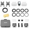 Godox MF12-DK1 Kit Flash Macro a Doppia Testa per Sistema Flash Dentale,0.01-1.7s Tempo di Riciclo,3.7V/1700mAh Batteria al Litio,Speedlite TTL con XproiiS+ per Sony A6400 A74 A7R5 ZV-E10