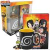 ABYSTYLE NARUTO SHIPPUDEN'S ORIGINAL GIFT SET : COFANETTO REGALO UFFICIALE PORTACHIAVI + TAZZA + NOTEBOOK | IDEA REGALO NERD