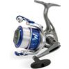 Lineaeffe - Vigor Power 2 - Mulinello Adattabile - Taglia: 40 - Per Diverse Tipologie di Pesca - Con Design Innovativo - Costruzione Resistente - Precaricato con Filo Bianco