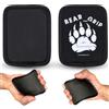 BEAR GRIP (Neoprene - alternativa igienica ai guanti da palestra per sollevamento pesi - (nero)