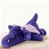 Gisqis Peluche Drago Gigante 48cm Peluche Ponderato Adulti Kawaii Drago Pupazzi Pupazzo Ponderato Natale Compleanno Cuscino Giocattoli Regalo Viola