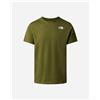 The North Face Foundation Mountain Lines M - T-shirt - Uomo - Verde