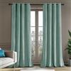 Deconovo Tende in Velluto Completamente Oscuranti, Tende per Isolamento Termico, Adatte per Camera da Letto e Soggiorno, Eleganti e Lussuose, con Occhielli, 2 Pezzi, 140x280 CM, Blu