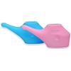 ANCIENTIMPEX Set di due vasi Neti in plastica per la pulizia nasale, rosa e blu, per coppie, design compatto e adatto ai viaggi, trattamento naturale per sinusite, infezioni e congestione