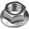 KENO Madrevite flangiata in acciaio inox M8 (10 pezzi per K-21 M8-pack