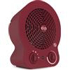 Argo Termoventilatore Stufetta Elettrica potenza 2000 Watt colore Rosso - DORI BERRY