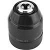 Yosoo Health Gear Mandrino Trapano, Mandrino 3/8 Autoserrante, 0,8-10mm Mandrino Avvitatore Trapano3/8 24unf Grande Di Serraggio in Metallo Senza Chiave per Trapano Elettrico Manuale Trapani Percussione