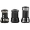 Yosoo Health Gear Adattatore Mandrino Fresa 6mm 6.35mm 8mm, Set 3 Pezzi Testa Mandrino a Pinza per Fresatrice Legno, Compatibile con Utensili Elettrici per Incisione e Carpenteria