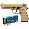 BRUNI PISTOLA A SALVE 92 CALIBRO 9MM DESERT COMPRESO 50 CARTUCCE