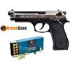 BRUNI PISTOLA A SALVE M92F BICOLORE 9MM COMPRESO 50 CARTUCCE