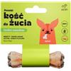AZANKI Osso con insetti e semi di lino per cani Mini 10cm