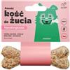 AZANKI Osso di pelle di cervo per cani anziani Senior 12cm