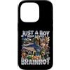 Italian Brainrot Bambino Just A Boy Who Loves Brainrot Custodia per iPhone 14 Pro