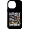 Italian Brainrot Bambino Just A Boy Who Loves Brainrot Custodia per iPhone 14 Pro Max