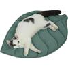 Generic 7WUNDERBAR Gatto Cuscino Morbido Lavabile, Gatto Posto di Dormimento Cesto Gatto Divano Gatto Coperta Cane Letto per Cani di piccola taglia Pet Bed (foglie)