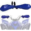 BIUGERCN Paramani per ATV 22mm e 28mm Protezioni per Mani Pannello Piccolo Universale per Raptor Grizzly 350 660 700 Warrior YFM 350 TRX 250-400EX LTZ400 QUAD Blu