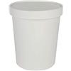 BOX GEL PZ 25 BICCHIERI CC 750 IN CARTONE TERMICI + COPERCHIO PER ALIMENTI ICE CREME CUP VASCHETTA COPPETTA BARATTOLINO