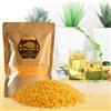 Gigmeta Pastiglie di cera d'api, cera d'api naturale al 100%, 400 g, ideali per cosmetici, candele e unguenti, saponi, cerate e lucidanti per legno