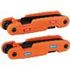 KLEIN TOOLS 70552 Pro - Set di chiavi esagonali pieghevoli SAE e metriche, 21 chiavi, chiave a brugola con lame ad alto leva, confezione da 2